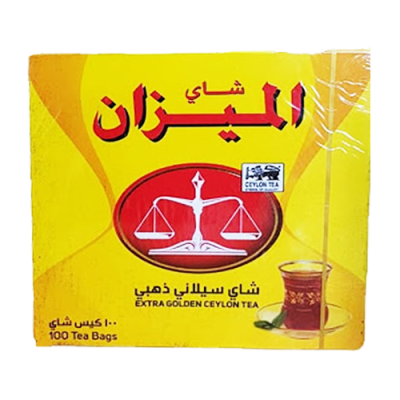 شاي الميزان 100ميدالية *12(كرتونة 12 حبة )(سعر الحبة 1.279 )