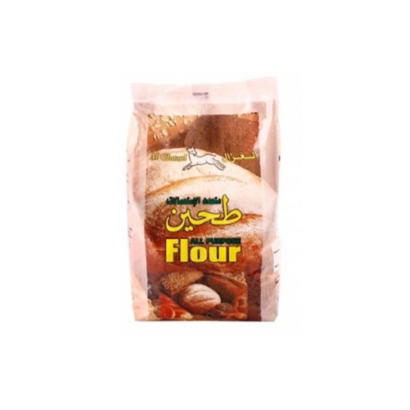 طحين الغزال مبكت 1.5كغم *10(كرتونة 10 حبة )