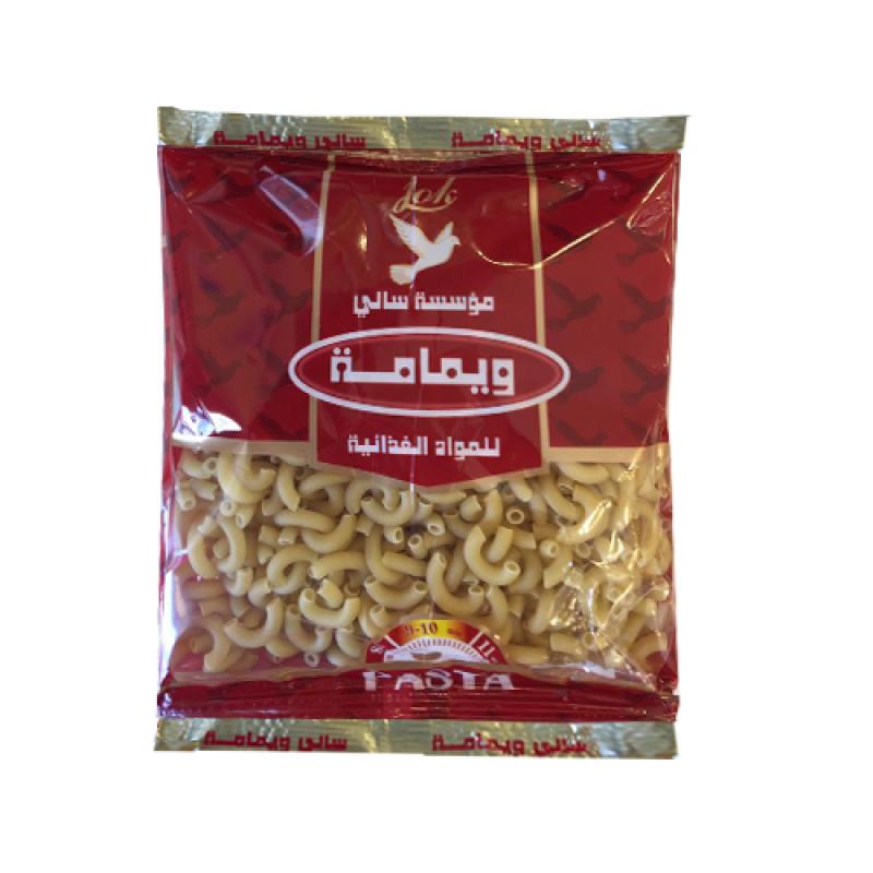معكرونة يمامة مقطعة صغير 150غم *48/ كوع 3(كرتونة 48 حبة )