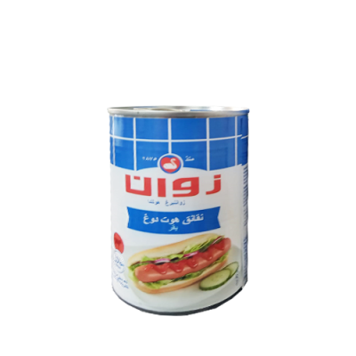 زوان هوت دوغ بقري 400غم*24/ بقري(كرتونة 24 حبة )