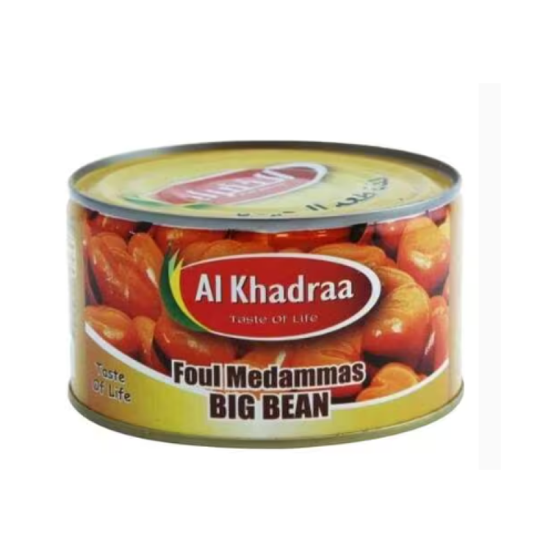 فول الخضراء حبة كبيرة 400غم (كرتونة 24 حبة )