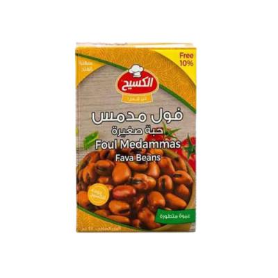 فول الكسيح حبة صغيرة تتراباك 390غم*24 (كرتونة 24 حبة )