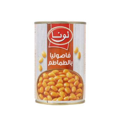 فاصولياء بالصلصة لونا 380غم*24 (كرتونة 24 حبة )