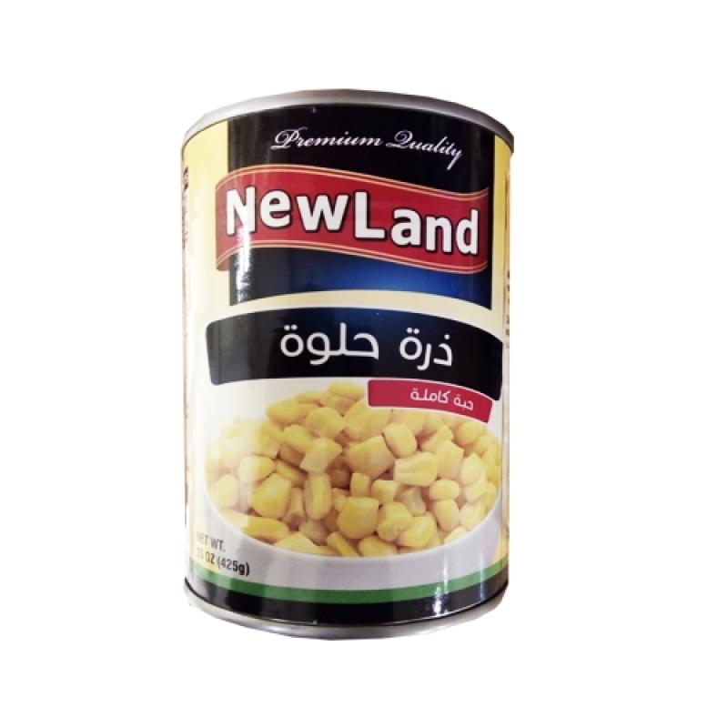 ذرة حلوة نيولاند 425غم*24 (كرتونة 24 حبة )