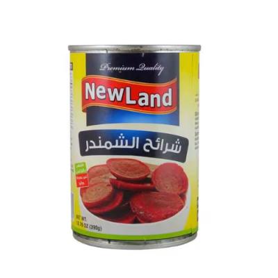 شمندر نيولاند علب 390غم*12(كرتونة 12 حبة )(سعر الحبة1.229)