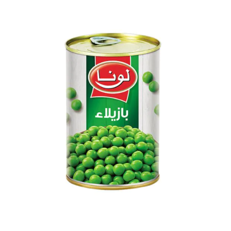 بازيلاء لونا علب 380غم(كرتونة 24 حبة )(سعر الحبة0.36)