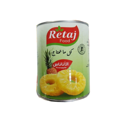 شرائح اناناس ريتاج 565غم*24(كرتونة 24 حبة )