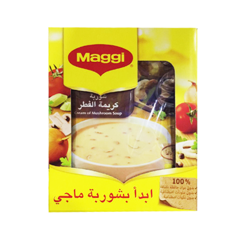 ماجي شوربة الفطر*12(كرتونة 12 حبة )(سعر الحبة10.2749)
