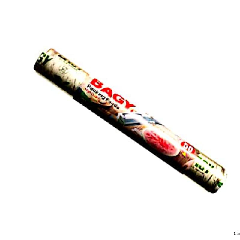 رول نايلون لتغليف الأطعمة (Bagy Cling Film 15*50 cm)كرتونه (25حبة )سعر القطعة